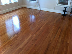 Living room floor refinishing -  Virginia Highlands